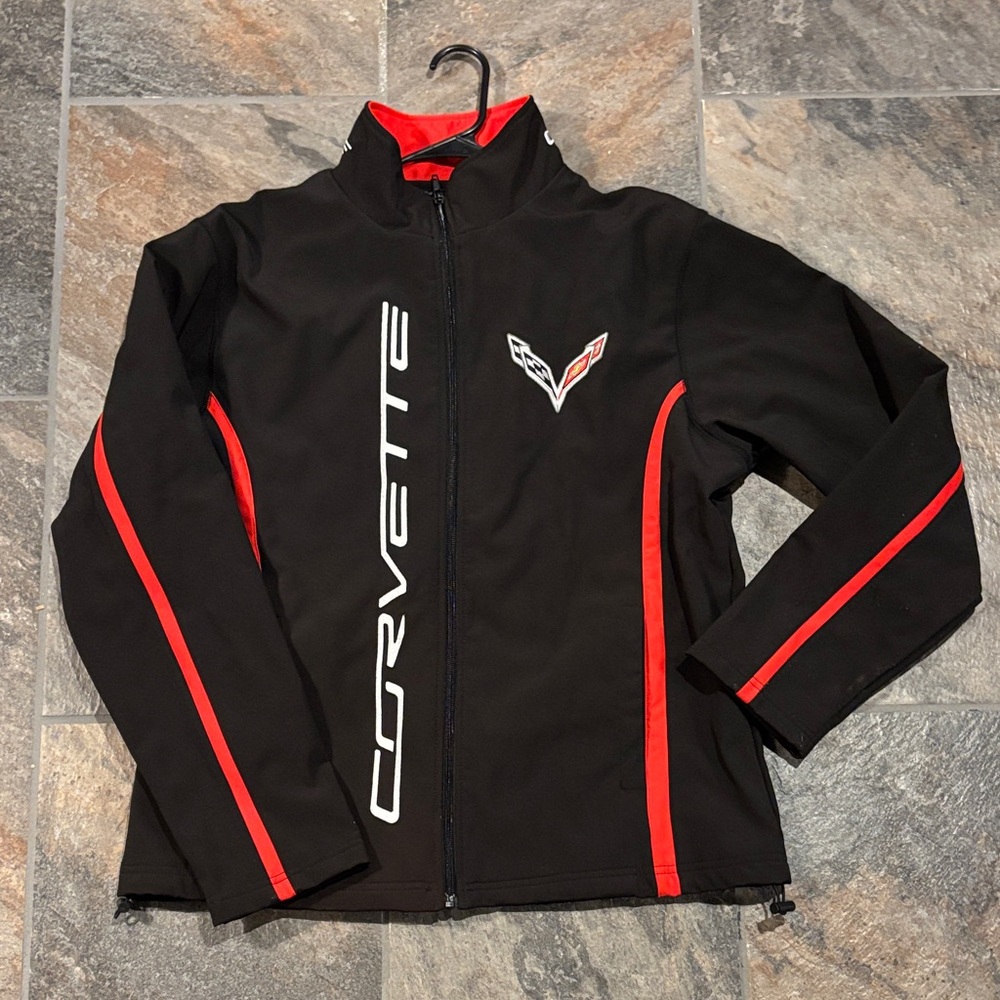 Corvette Black and Red Jacket